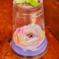 <参加無料>9月の月別工作体験「きれい色の紙のお花」